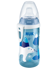 NUK Active pohár 300ml+szilikon itatócsőr